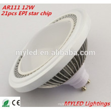 CE RoHS Approval Epistar Led Chip 12w SMD5630 ar111 LED Spotlight G53 / Gu10